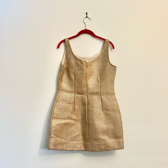 Antonio Melani x The Style Bungalow Manana Scoop Neck Raffia Mini Dress - Picture 11 of 17